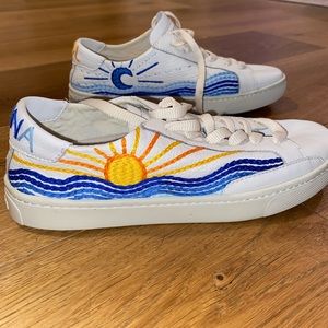 Luna/Sol embroidered Soludos sneakers